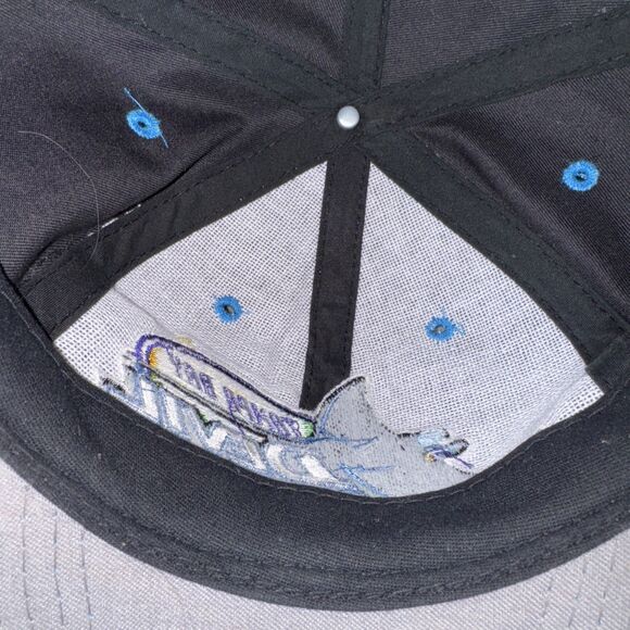 VINTAGE Tampa Bay Devil Rays Hat Cap Snap Back MLB Baseball Logo 7 90s - Picture 9 of 9